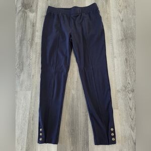 Talbots Women's Stretch Pull-On Pants Navy sz. Medium